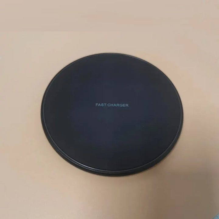 30W WIRELESS FAST CHARGER FOR IPHONE & OTHER DEVICES | INDUCTION CHARGING PAD-Black without Cable-Nora Luxe