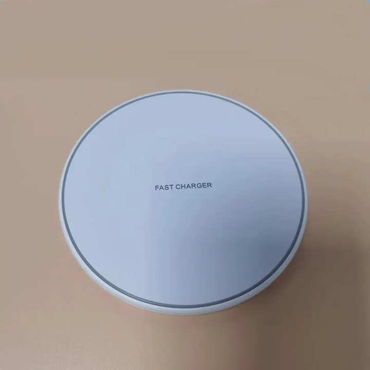 30W WIRELESS FAST CHARGER FOR IPHONE & OTHER DEVICES | INDUCTION CHARGING PAD-White without Cable-Nora Luxe