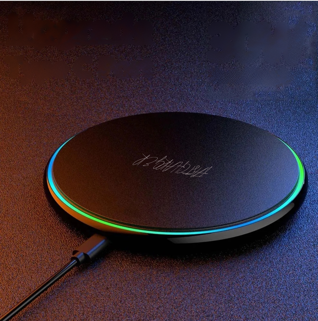 30W WIRELESS FAST CHARGER FOR IPHONE & OTHER DEVICES | INDUCTION CHARGING PAD-White without Cable-Nora Luxe