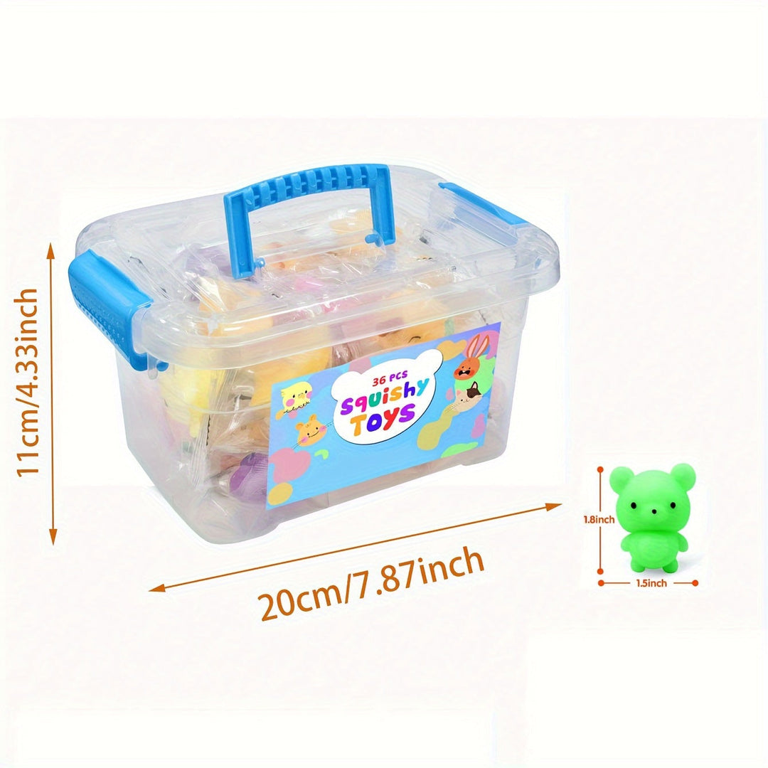 36 Cute Squishy Animal Toys - Kawaii Squeeze Toys-Nora Luxe