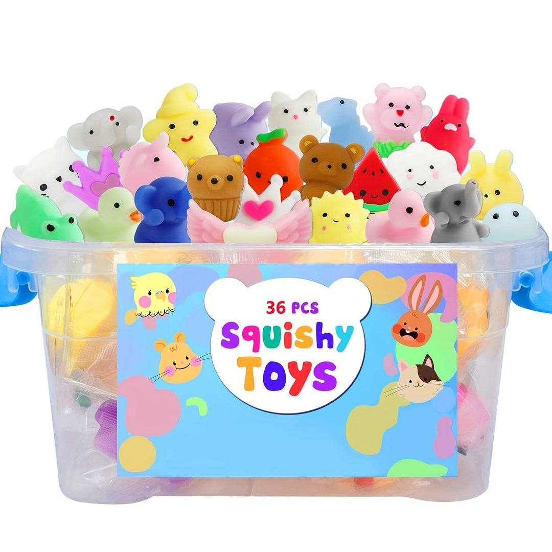 36 Cute Squishy Animal Toys - Kawaii Squeeze Toys-Nora Luxe