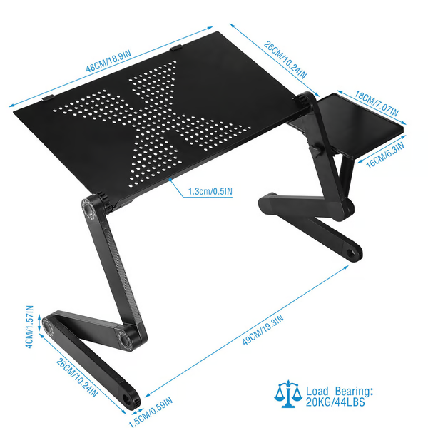 360° Ergonomic Laptop Stand - FlexStand-Nora Luxe