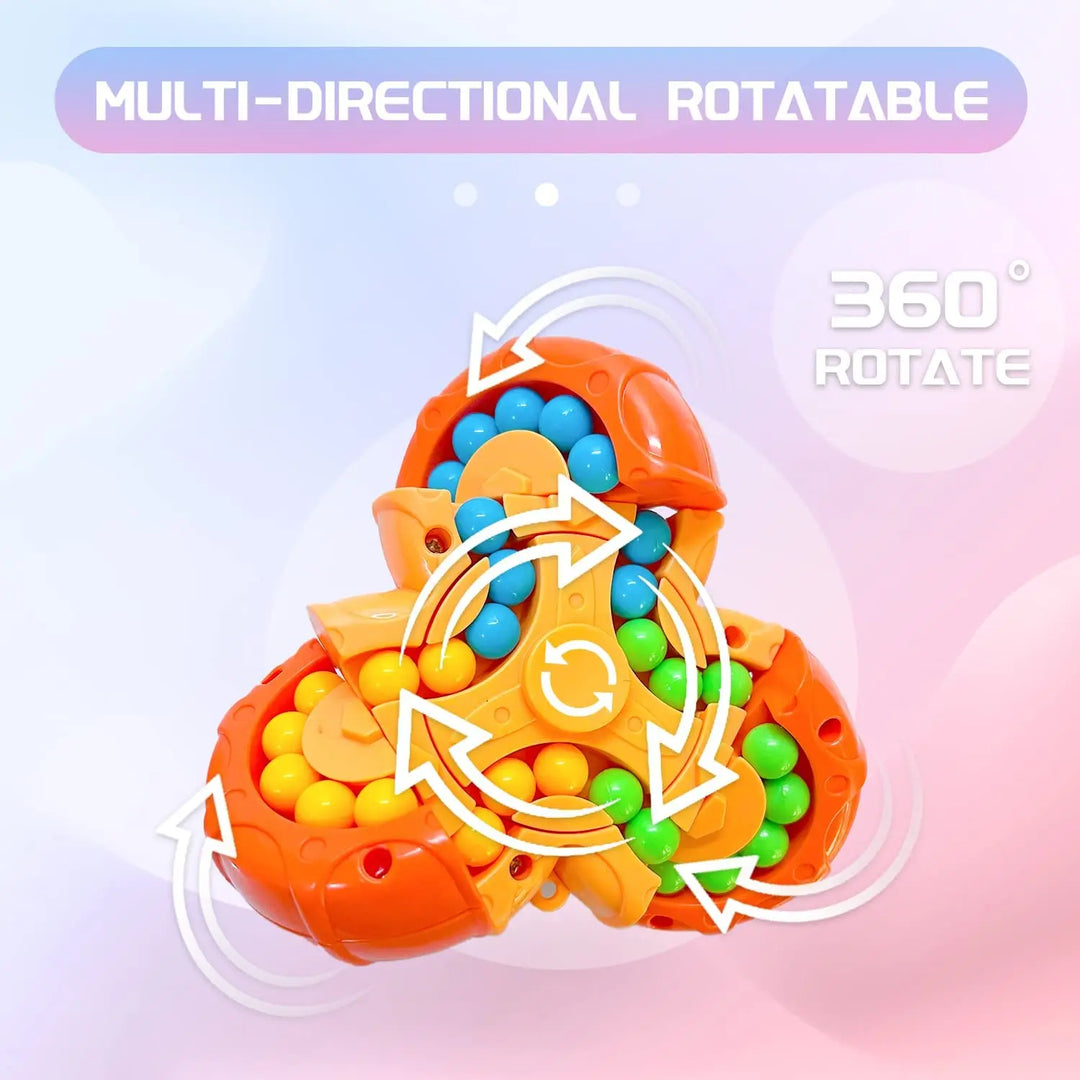 360° Fidget Spinner - FocusSpin-Pink-Nora Luxe