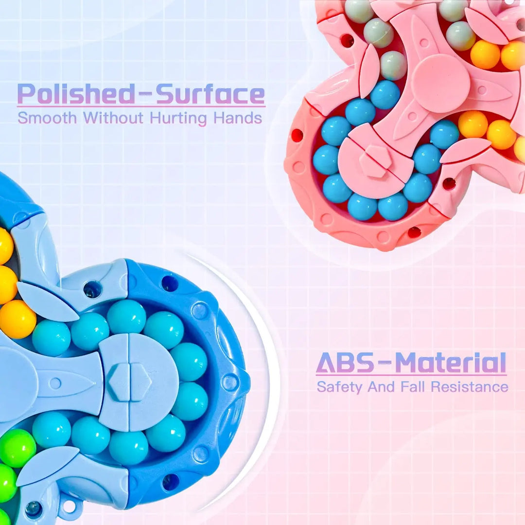 360° Fidget Spinner - FocusSpin-Pink-Nora Luxe