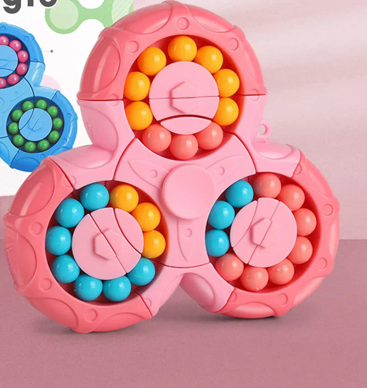 360° Fidget Spinner - FocusSpin-Pink-Nora Luxe