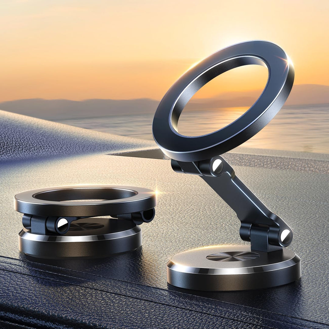 360° Foldable Magnetic Phone Holder for the Car - Strong & Adjustable-Nora Luxe