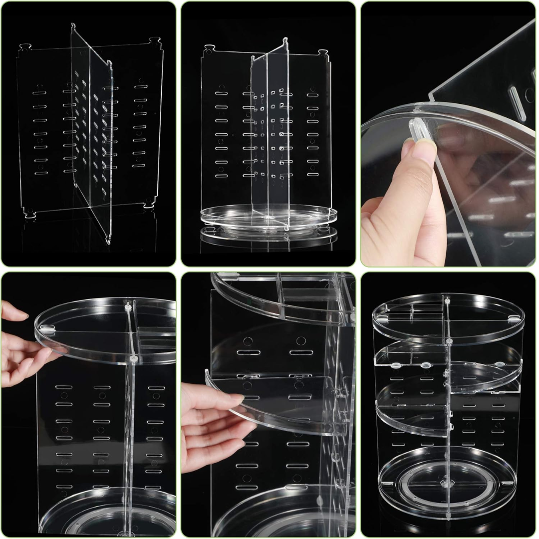 360° Rotatable Makeup Organizer-Nora Luxe
