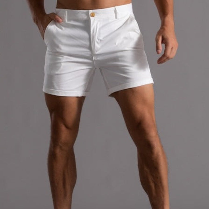Fashionable slim-fit chino shorts for men – Emil