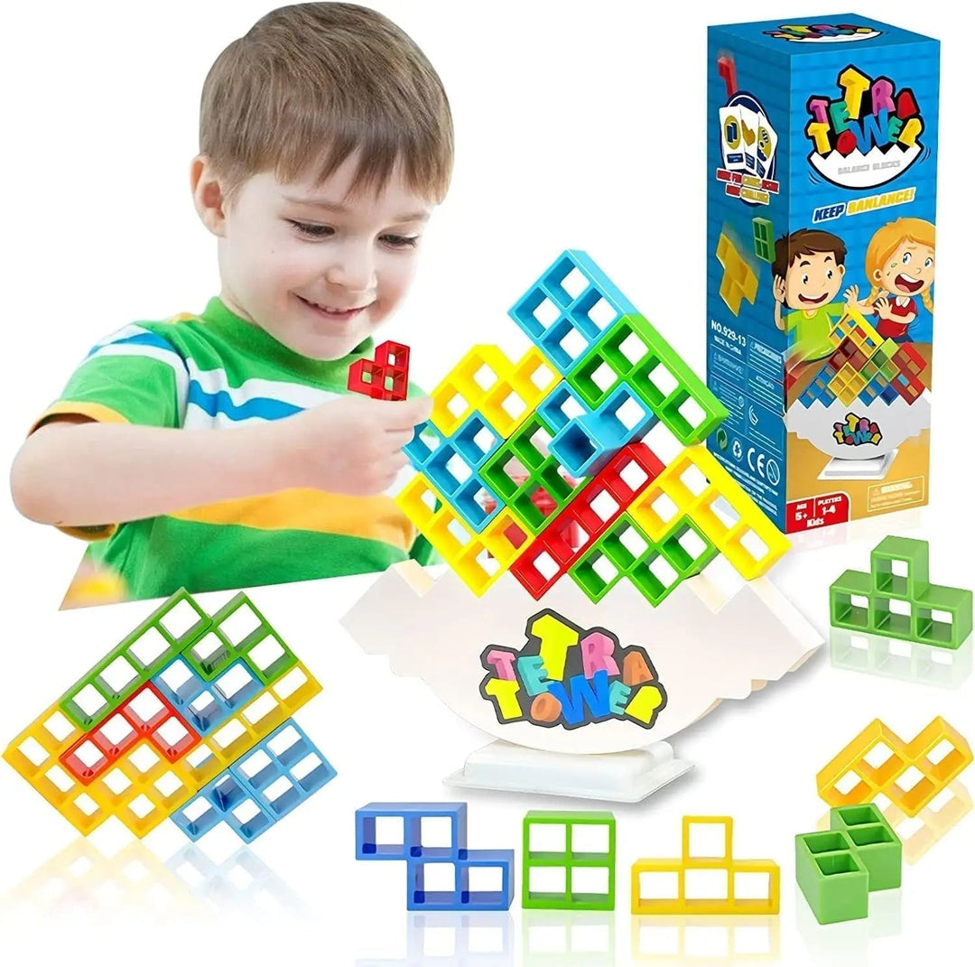 3D Balance Tower - ZenTetra-Nora Luxe