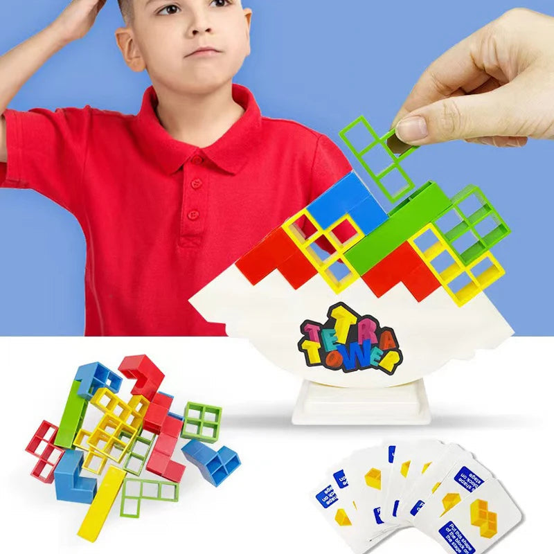 3D Balance Tower - ZenTetra-Nora Luxe