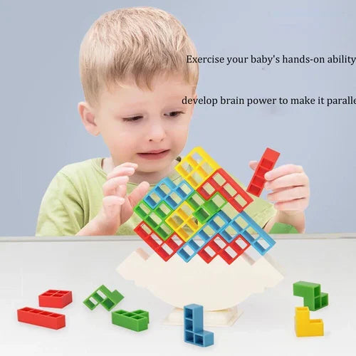 3D Balance Tower - ZenTetra-Nora Luxe