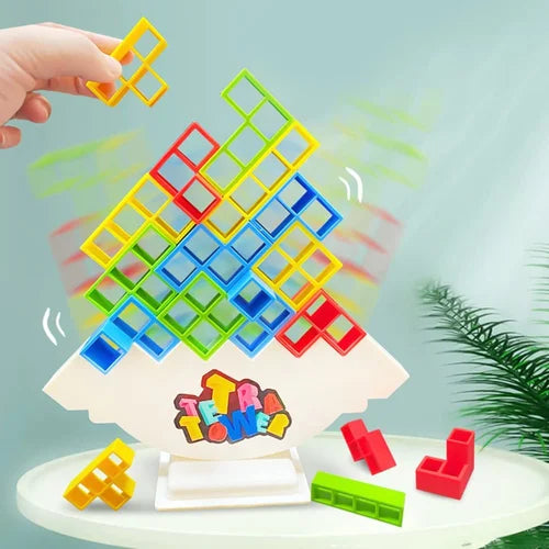 3D Balance Tower - ZenTetra-Nora Luxe