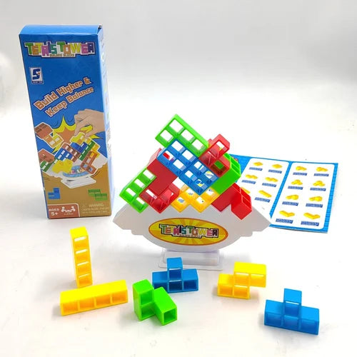 3D Balance Tower - ZenTetra-Nora Luxe