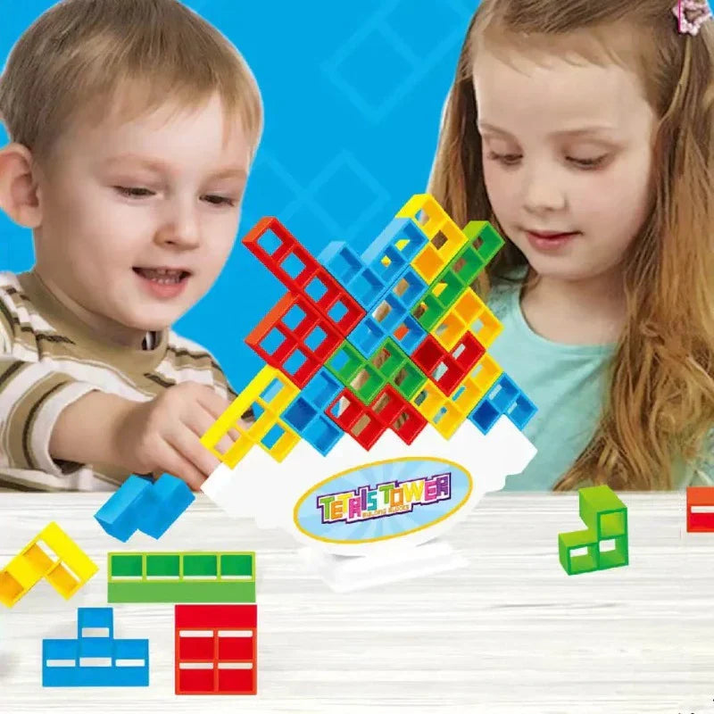 3D Balance Tower - ZenTetra-Nora Luxe