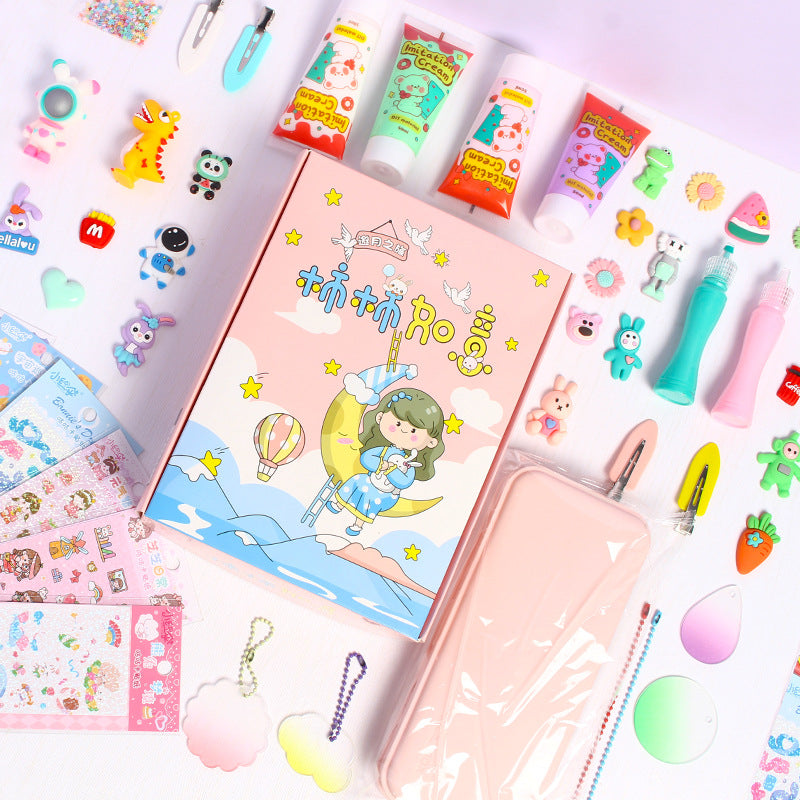 3D Sticker Design Set - StickerFun Creation Set-Set of 93 + FREE Storage Box-Nora Luxe