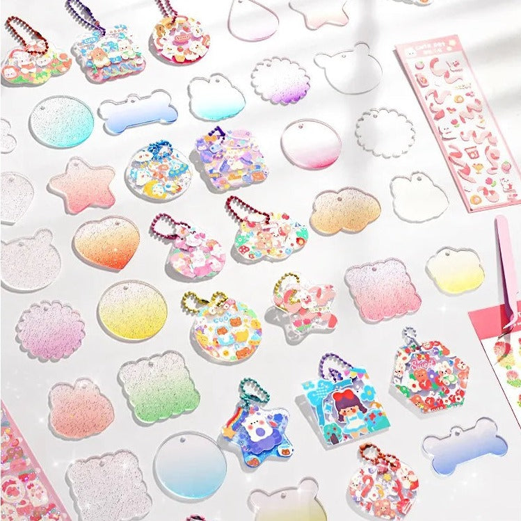3D Sticker Design Set - StickerFun Creation Set-Set of 93 + FREE Storage Box-Nora Luxe