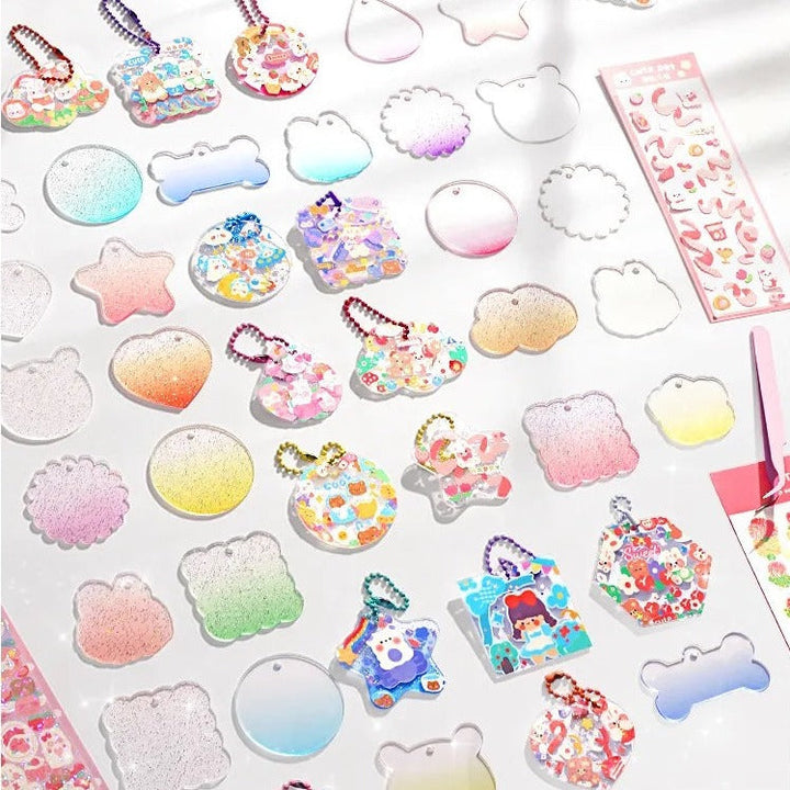 3D Sticker Design Set - StickerFun Creation Set-Set of 93 + FREE Storage Box-Nora Luxe