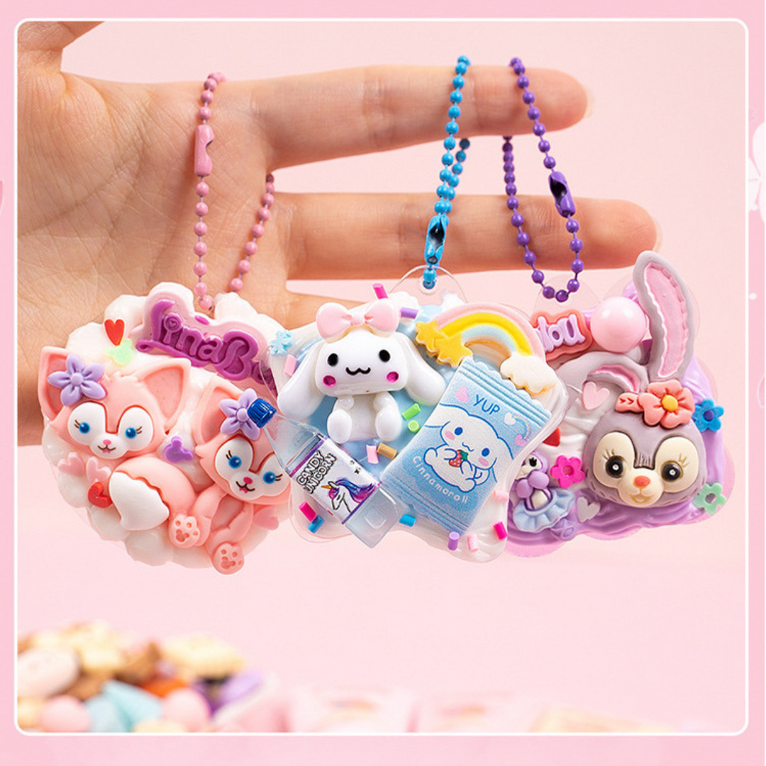 3D Sticker Design Set - StickerFun Creation Set-Set of 93 + FREE Storage Box-Nora Luxe