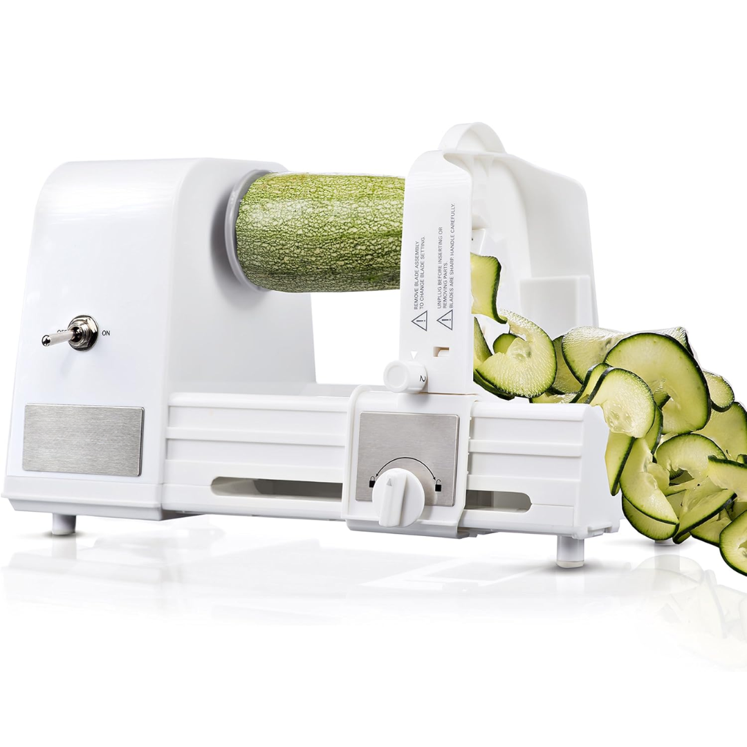 4-in-1 Electric Spiral Slicer-Nora Luxe