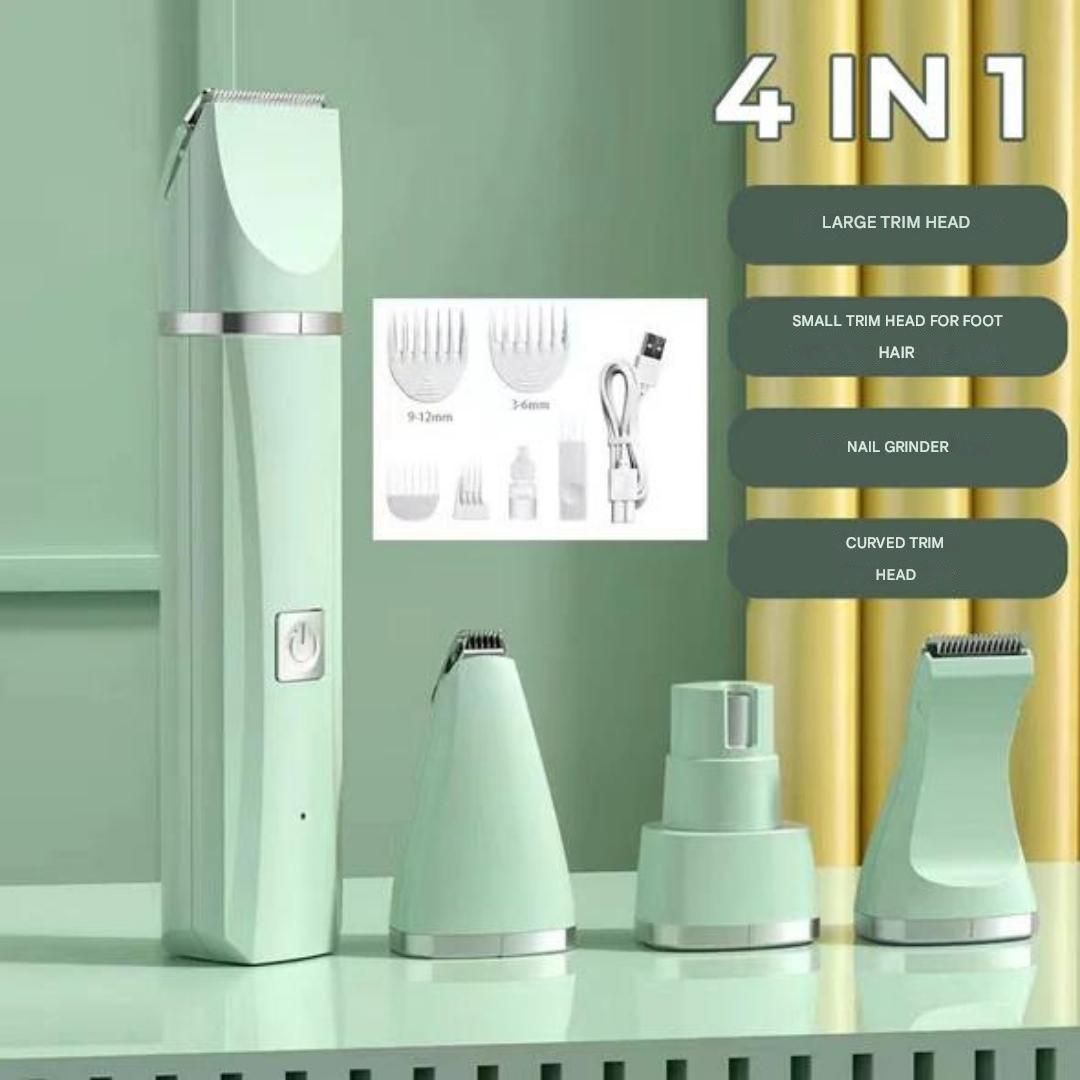 4-in-1 Pet Groomer - TrimMaster Pro-Green-Nora Luxe