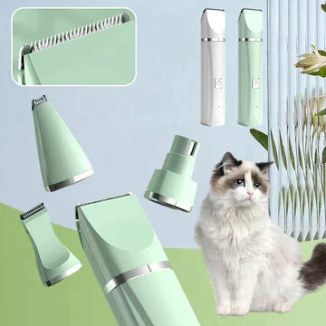 4-in-1 Pet Groomer - TrimMaster Pro-Green-Nora Luxe