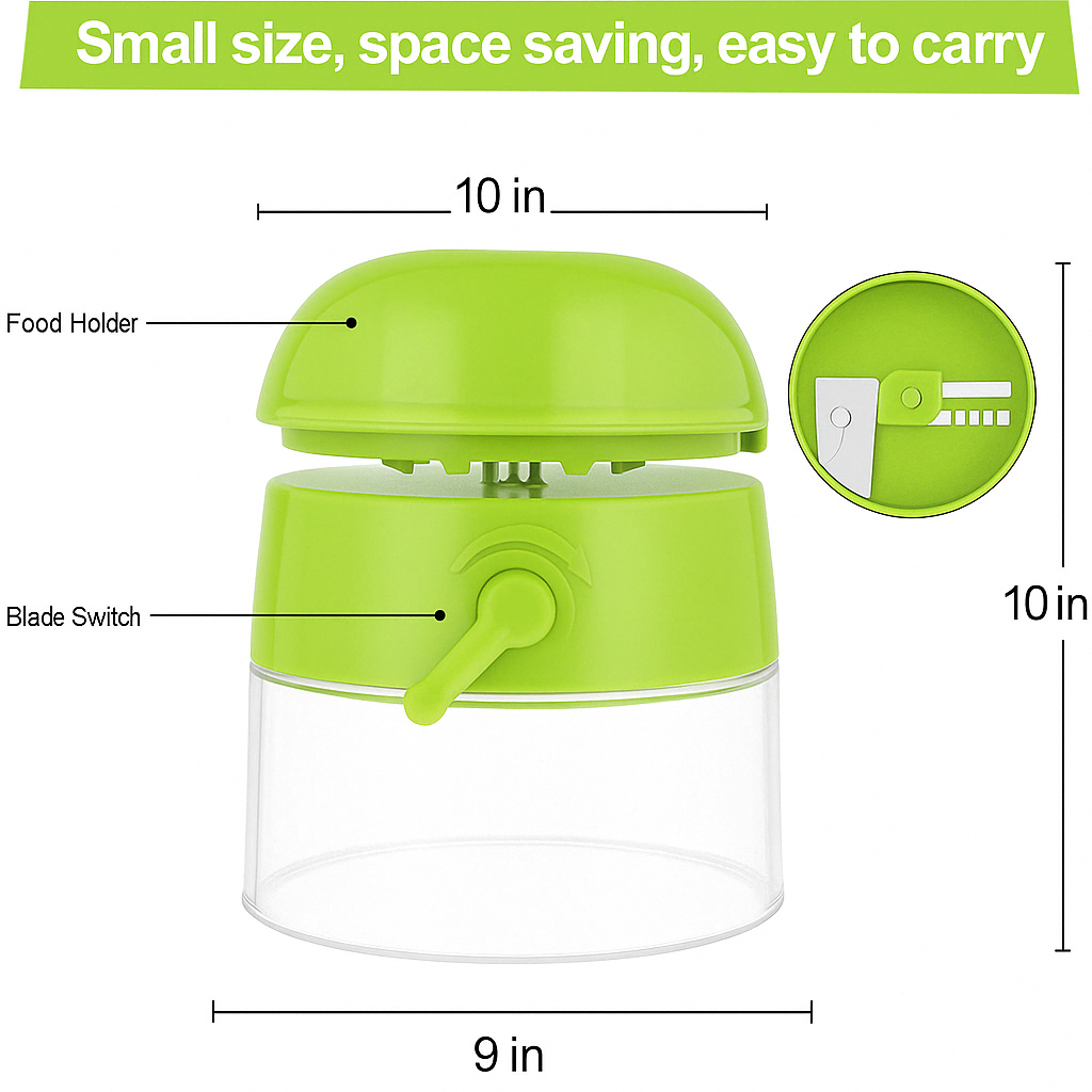 4-in-1 Zoodle Maker – Vegetable Spiralizer-Nora Luxe