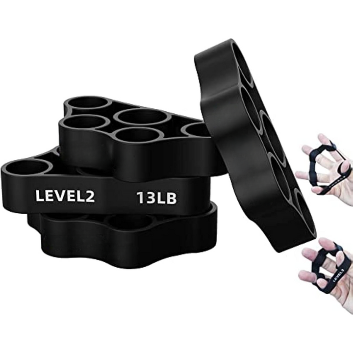 4-Pack Hand Exerciser Grip Strengthener Set-Nora Luxe