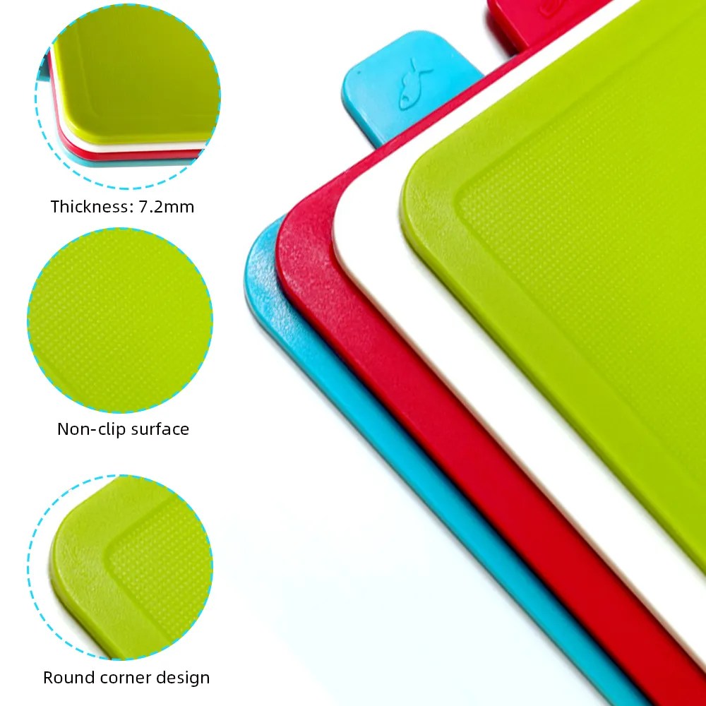 4-Piece Chopping Board Set with Holder - PrepTidy-Nora Luxe