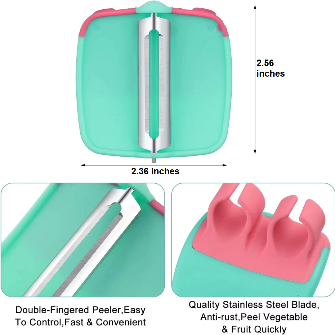 4-Piece Vegetable Peeler Set-Nora Luxe