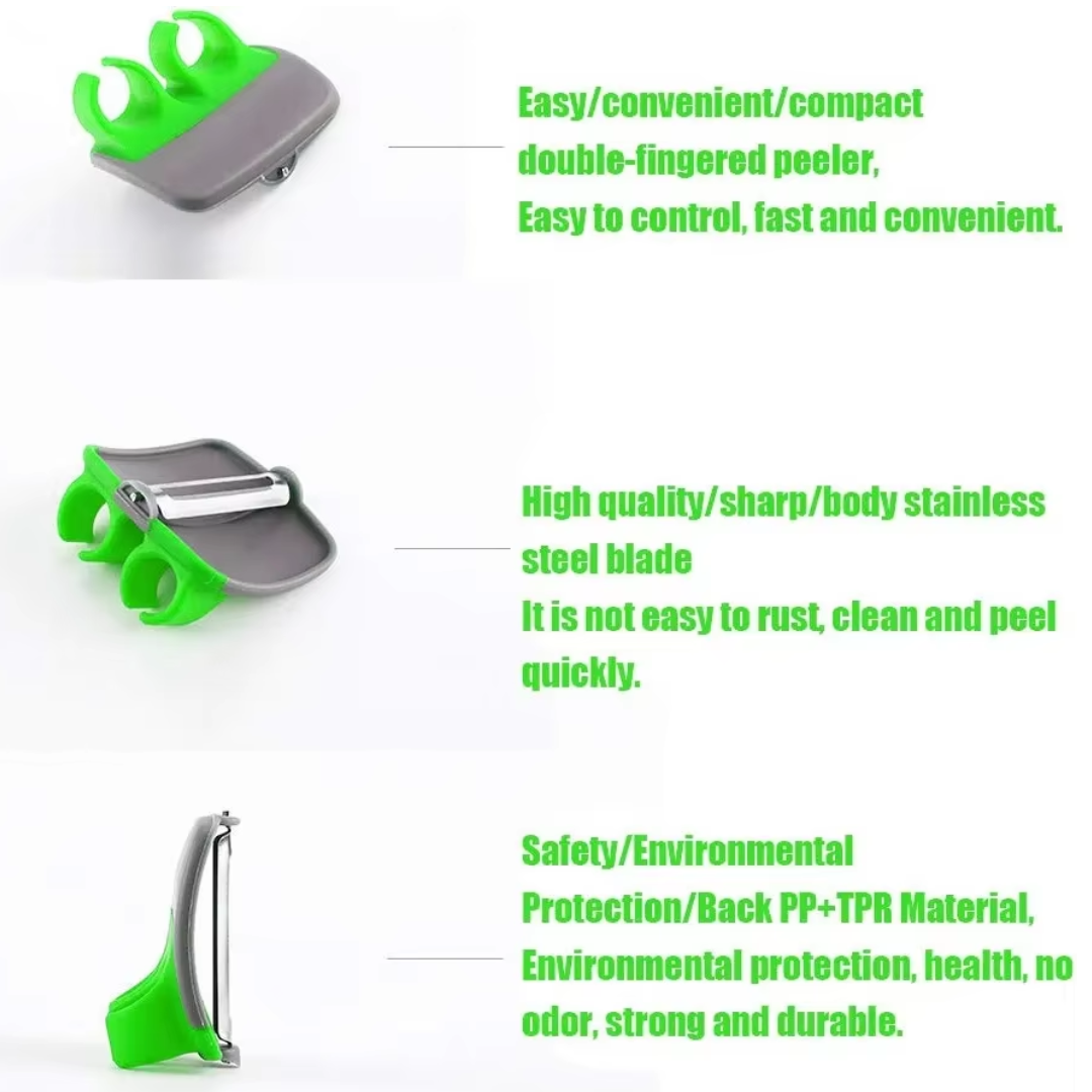 4-Piece Vegetable Peeler Set-Nora Luxe