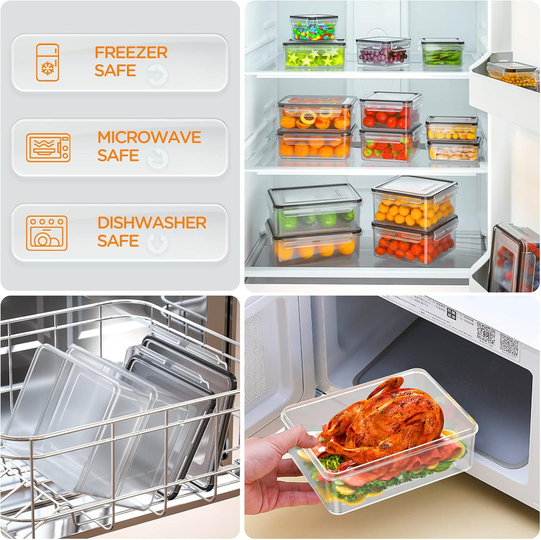 40-piece Airtight Food Storage Set - SnapStore-Nora Luxe