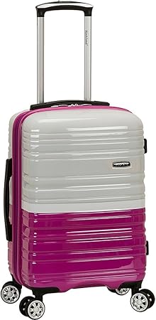 Lightweight Expandable Hardside Carry-On with Double Spinner Wheels – Cotton Candy