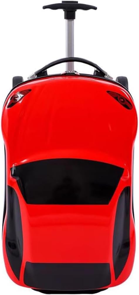 18” (45.72 cm) Kids Pull-Along Car Suitcase with Retractable Handle