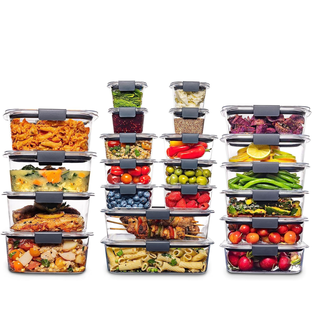 44-Piece BPA-Free Airtight Food Storage Set with Leak-Proof Lid-Nora Luxe