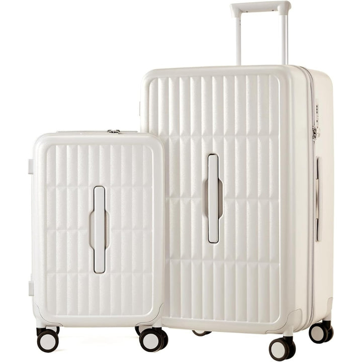 Airline-Approved 20" (50.8 cm) Carry-On Luggage with 3:7 Split & Triple-Layer PC Shell