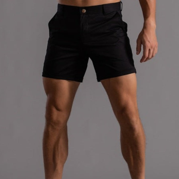 Fashionable slim-fit chino shorts for men – Emil