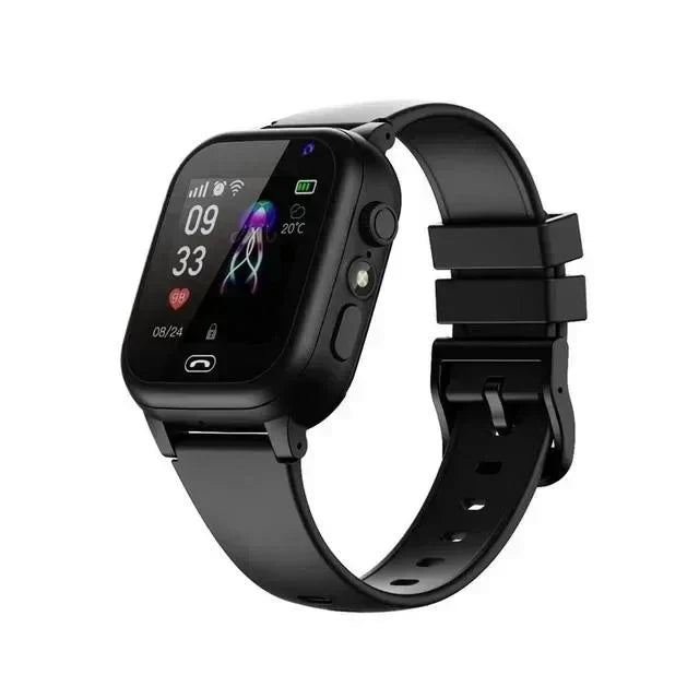 4G GPS Smartwatch for Kids - KidSafe Pro-Black-Nora Luxe