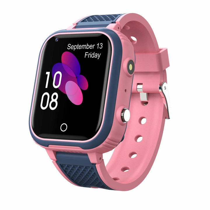 4G Smartwatch for Children - KidGuardian-Pink-Nora Luxe