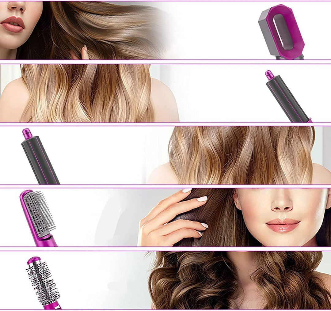 5-in-1 Warm Air Hair Dryer Brush – Aurevia-Nora Luxe