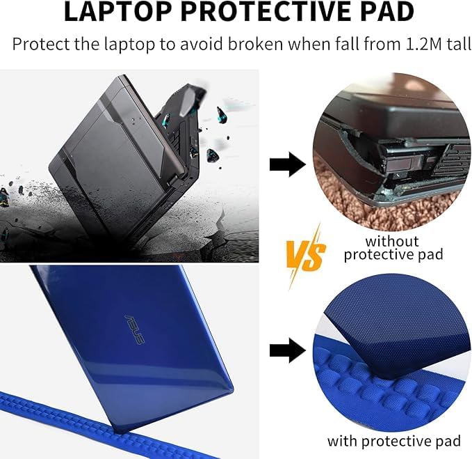 Water-Resistant Travel Laptop Backpack with USB Charging Port