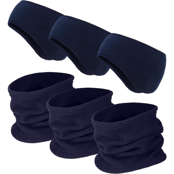 6-in-1 Winter Fleece Set - ArcticPack-Marine Blue-Nora Luxe
