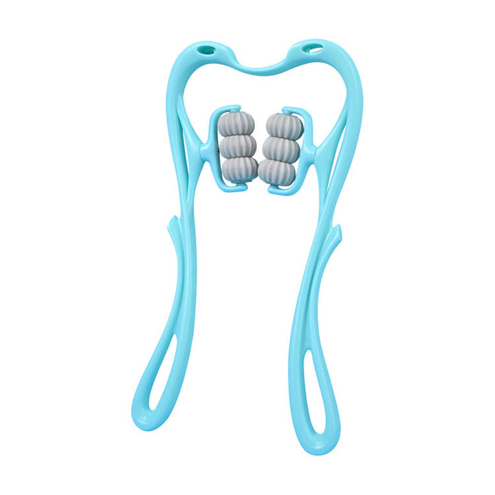 6-Wheel Neck Massager - ReliefRoller-Blue-Nora Luxe