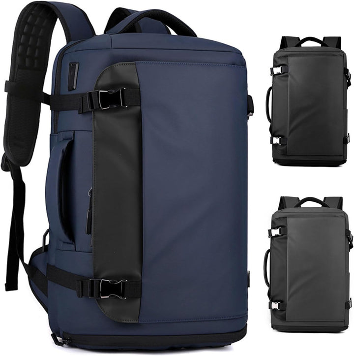 15” (38.1 cm)Waterproof Laptop Backpack with Side-Open Design & USB-C Port – TrekPro Series
