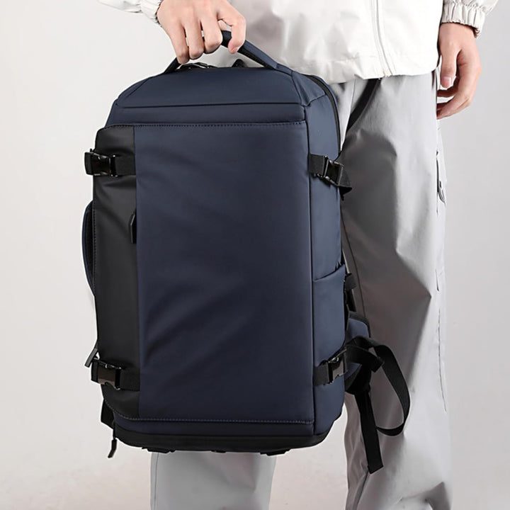 15” (38.1 cm)Waterproof Laptop Backpack with Side-Open Design & USB-C Port – TrekPro Series