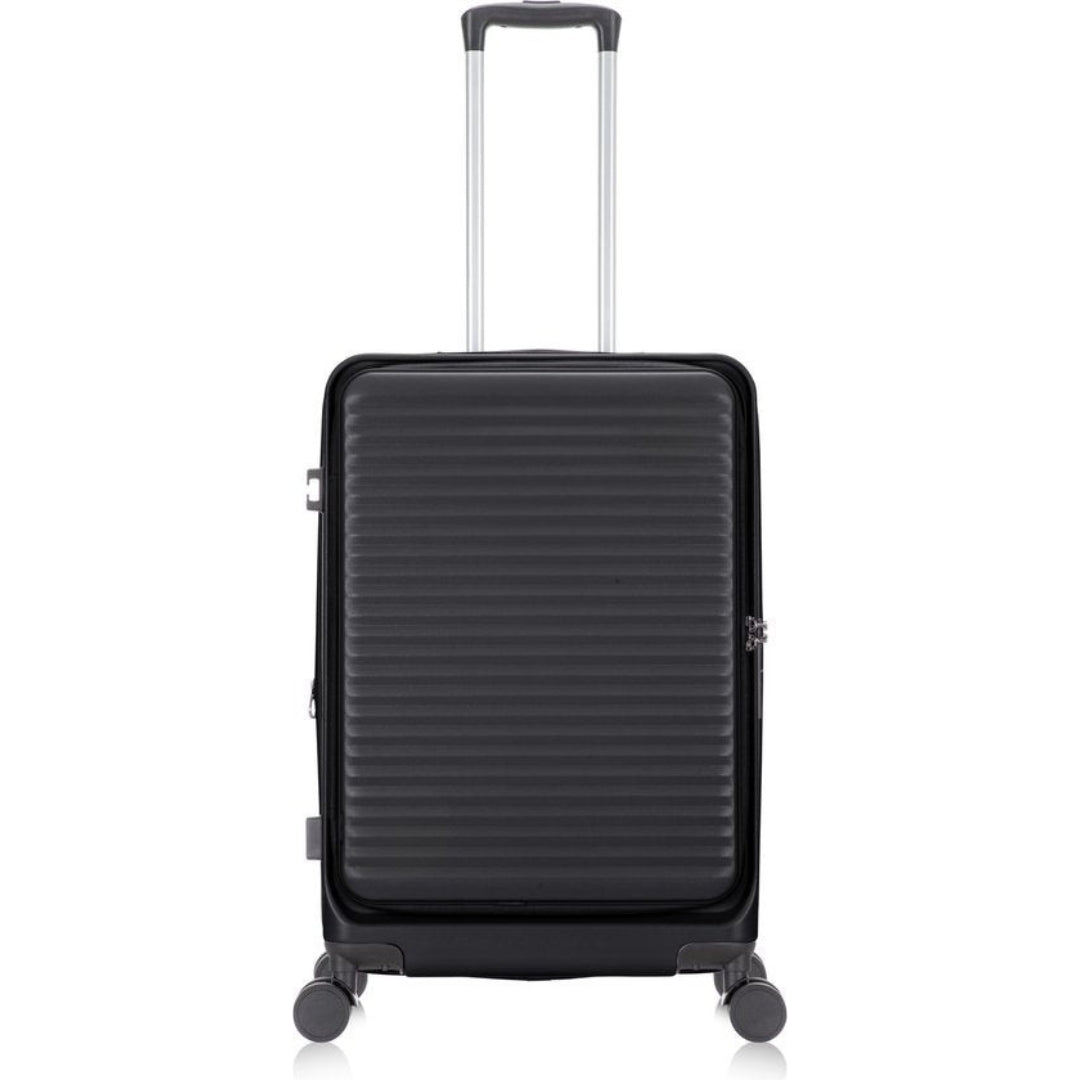 2-piece hard-shell suitcase set with laptop compartment – Berlin