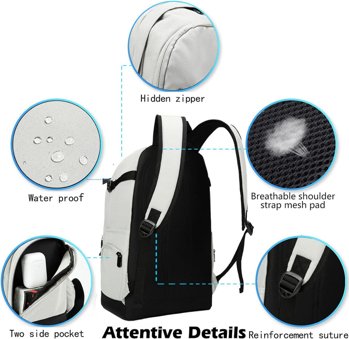 Slim 15.6" (39.62 cm) Travel & Work Laptop Backpack with Organiser Pockets
