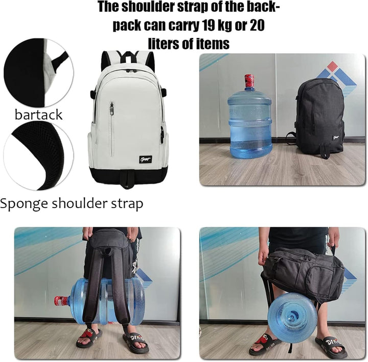 Slim 15.6" (39.62 cm) Travel & Work Laptop Backpack with Organiser Pockets