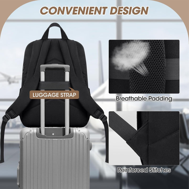 Lightweight 15.6" (39.62 cm) Travel & School Laptop Backpack