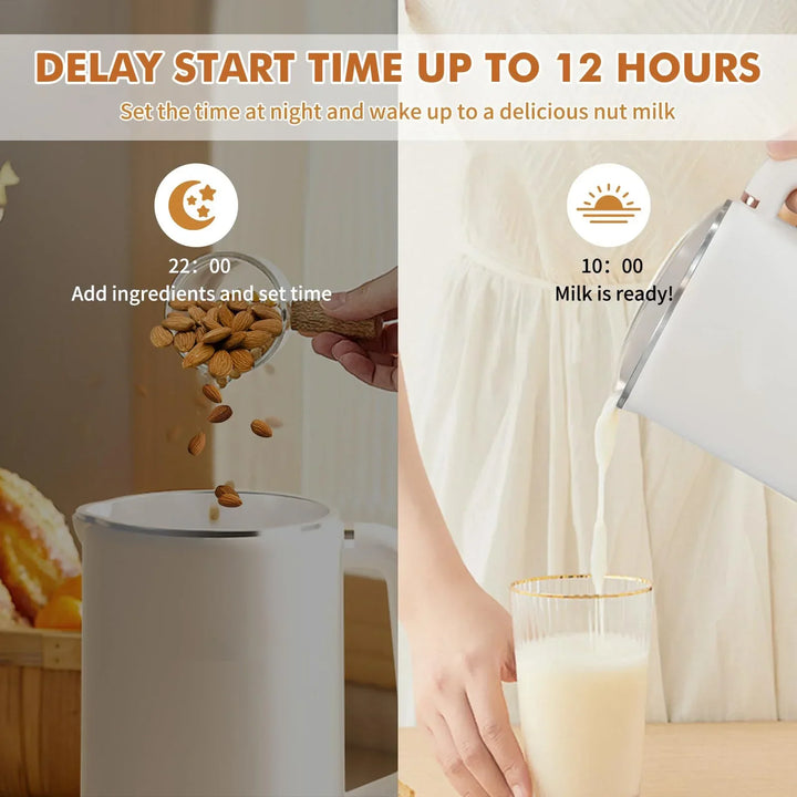 8-in-1 Nut Milk Maker (33.8 fl oz) - NutriBlend-Nora Luxe