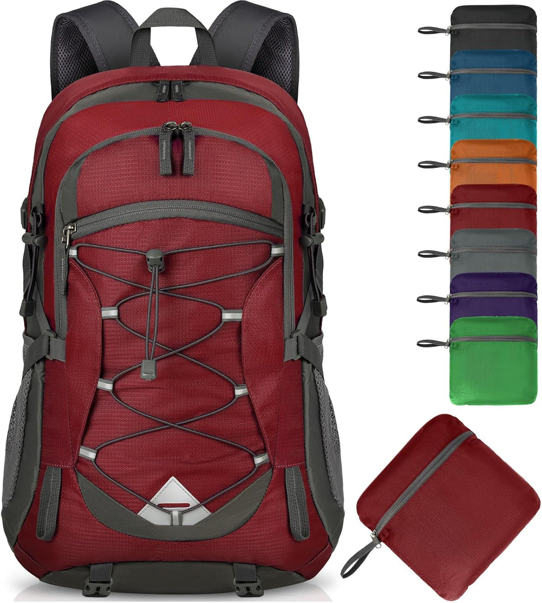 AA OUT OF STOCK 40L Waterproof Hiking & Camping Backpack – Lightweight & Packable – 1+1 FREE